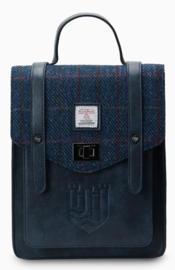 Mini Carloway in Marineblauwe overcheck