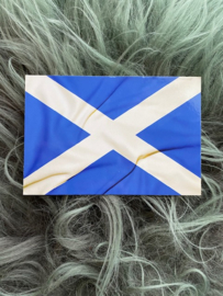 Ansichtkaart Saltire / Schotse Vlag