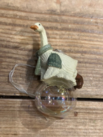 Gans op bubbel