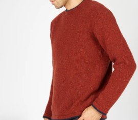 A469 Round Stone Sweater in Copper Marl