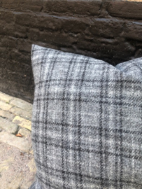 Harris Tweed Grijze ruit