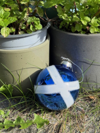 Schotse vlag / Saltire Kerstbal