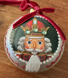 Diverse glazen Kerstdecoraties