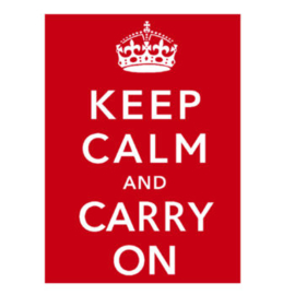 Kaart CC365 Keep Calm and Carry On