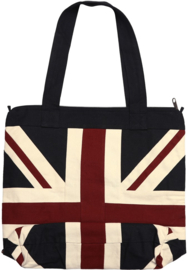 Union Jack ToteBag vintage kleuren