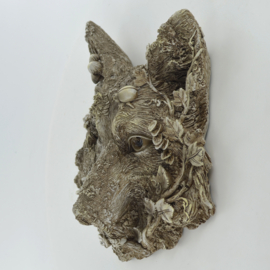 Wolf Woodland wall plaque