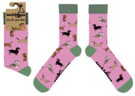 Soctopus sokken Diverse TECKELS Life 37-42 Roze