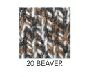 Coltrui gemêleerd, kleur: Beaver