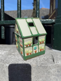 Theelicht "Greenhouse" van keramiek