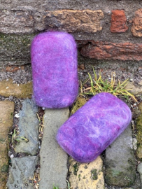 Felted Soap Paars