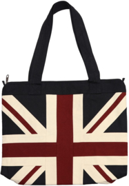Union Jack ToteBag vintage kleuren