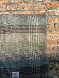 Harris Tweed Green Patchwork