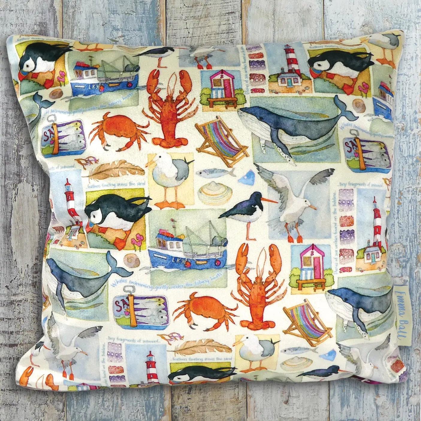 Emma Ball kussen Coastal pieces