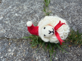 !!!!!    Schaapje van echte wol uit Wales