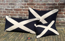 Vintage Saltire / Schotse vlag kussen XXXL