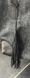Thistlebag  "Grace" in Zwarte Visgraat stof van Harris Tweed