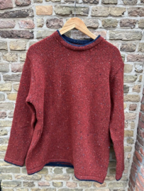 A469 Round Stone Sweater in Copper Marl