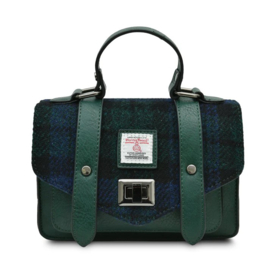 The Mini Satchel Black Watch tartan
