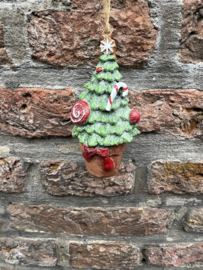 Kerstboompje met snoepjes