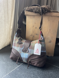 Thistlebag "Lily" in Hunting MacLeod stof van Harris Tweed