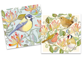 MCP91 Mini cardpack Garden birds