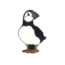Emma Ball emaille pin Puffin