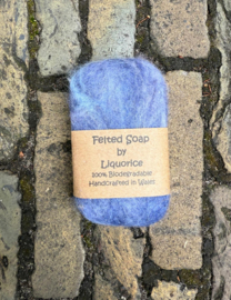 Felted Soap Staalblauw/Donkerder blauw / Antraciet