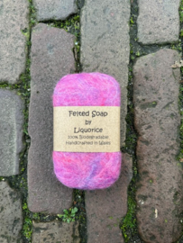 Felted Soap Roze