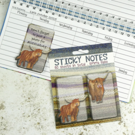 Sticky Notes Higland Coos