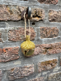 Acorn belletje in goud