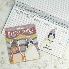 Sticky Notes Cats in Hats