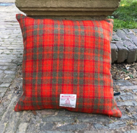 Harris Tweed Donker Oranje/Mosgroen