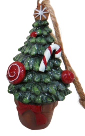 Kerstboompje met snoepjes