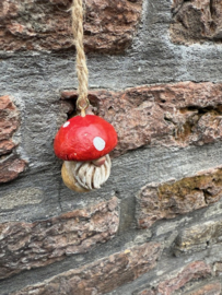 Paddenstoelen Kerstmannetje