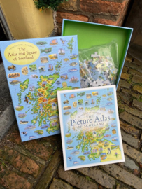 The Atlas and Jigsaw of Scotland puzzel