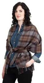 Outlander Lallybroch Tartan Lamswollen Stole (Sjaal)