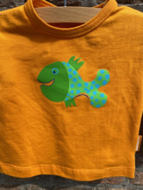 Baby T-shirt Stip Oranje