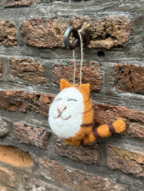 Ginger cat hanger