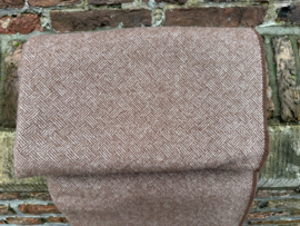 Plaid Basket Weave Bruin