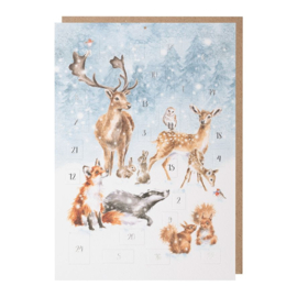 Wrendale adventkalender kaarten en adventkalenders