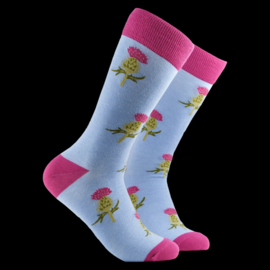Soctopus Thistle sokken Light Blue 43-46