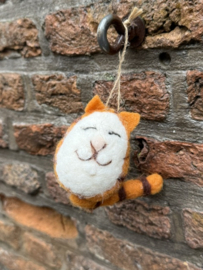 Ginger cat hanger