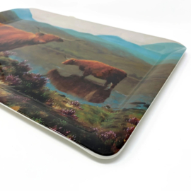 Dienblad Schotse Hooglanders