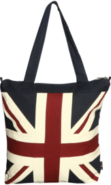 Union Jack ToteBag vintage kleuren