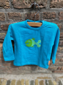 Baby T-shirt Stip Turquoise