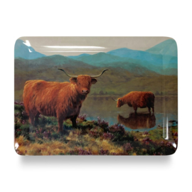Dienblad Schotse Hooglanders