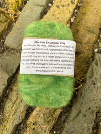 Felted Soap Groen