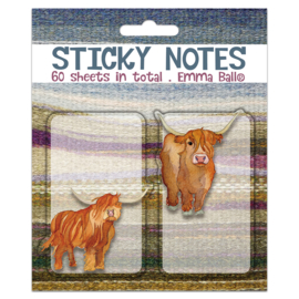 Sticky Notes Higland Coos