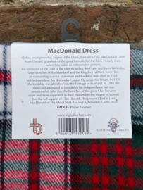 Lamswollen das MacDonald Dress Modern ruit