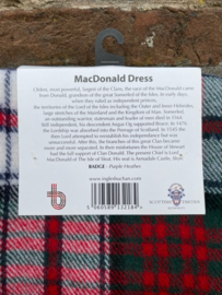 Lamswollen das MacDonald Dress Modern ruit